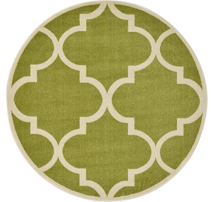 6' x 6' Trellis Round Rug
