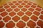 8' x 8' Trellis Round Rug thumbnail