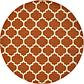 8' x 8' Trellis Round Rug thumbnail