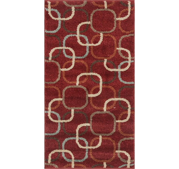 2' 7 x 5' Reproduction Gabbeh Rug