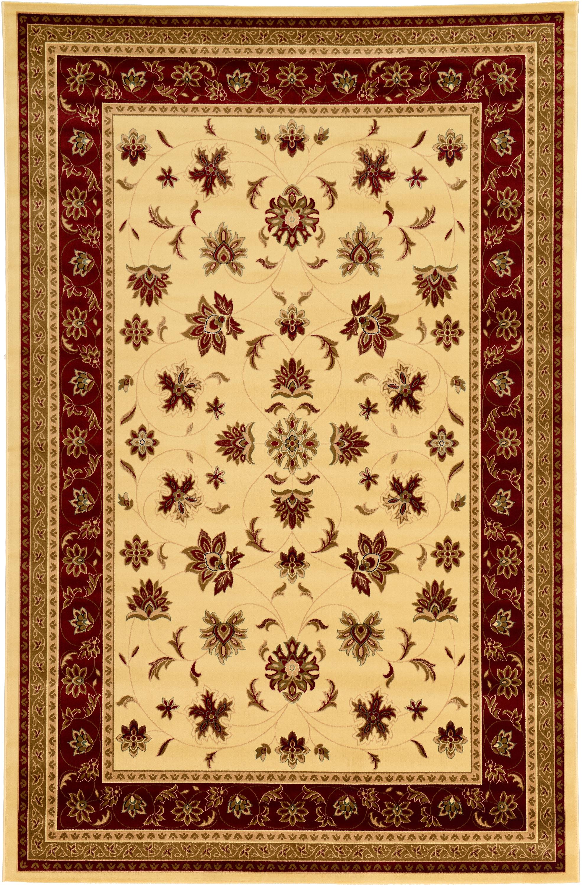 Cream 6' 5 x 9' 6 Classic Agra Rug eSaleRugs