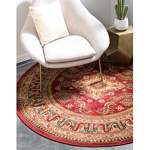 8' x 8' Serapi Round Rug