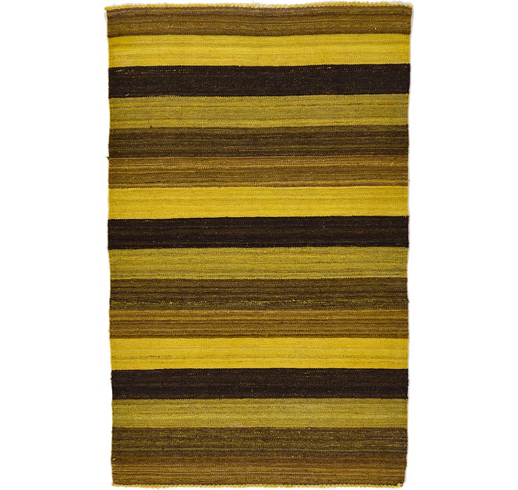 3' x 4' 10 Kilim Afghan Rug