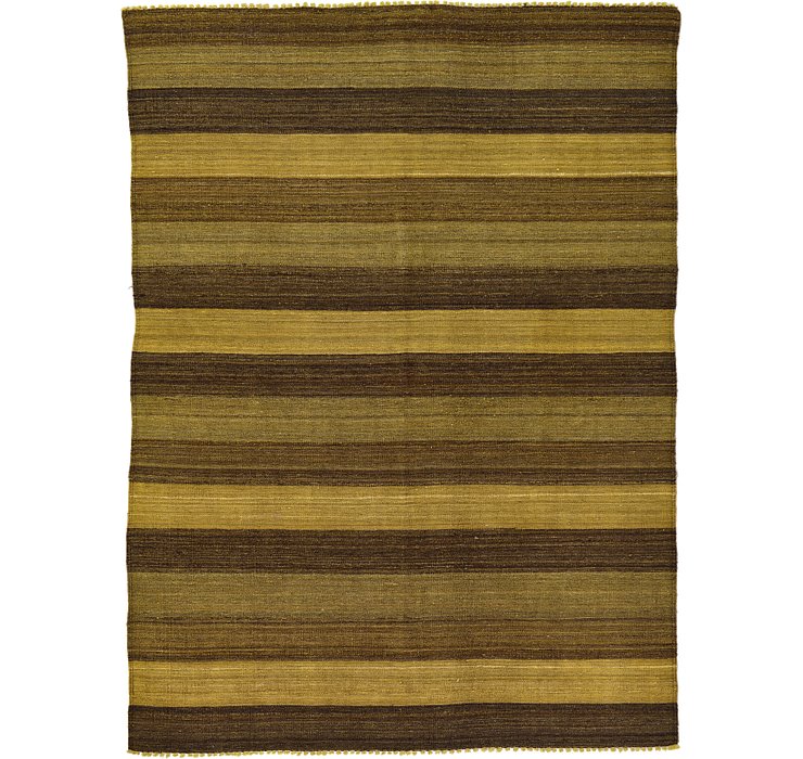 5' 2 x 6' 11 Kilim Afghan Rug