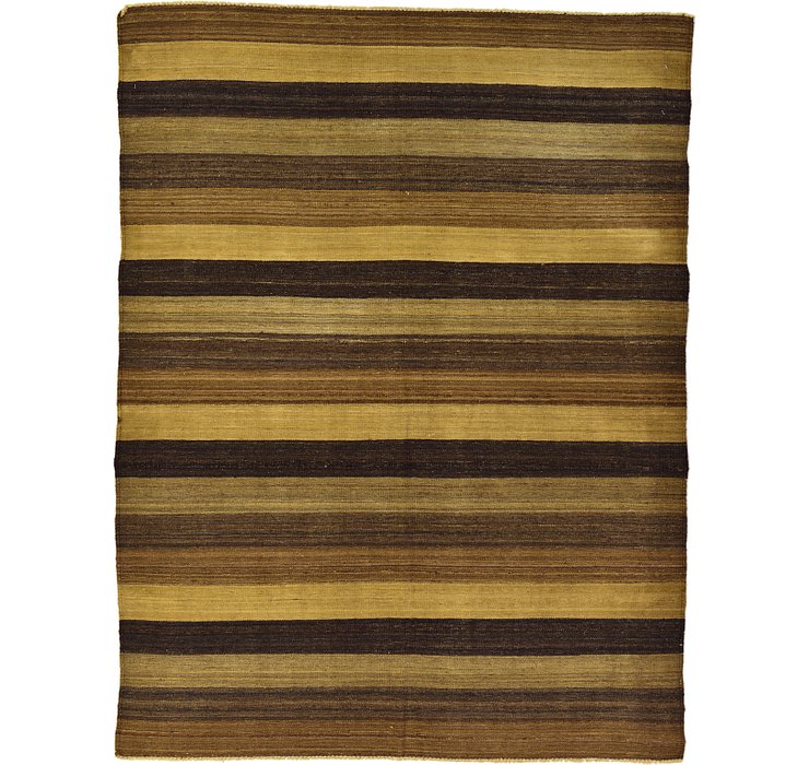 5' 2 x 6' 10 Kilim Afghan Rug