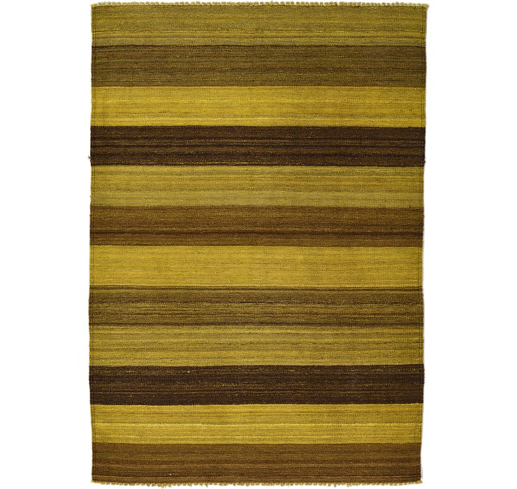 3' 5 x 4' 10 Kilim Afghan Rug