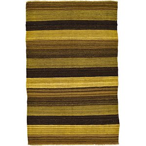 Unique Loom 3' 1 x 4' 10 Kilim Afghan Rug