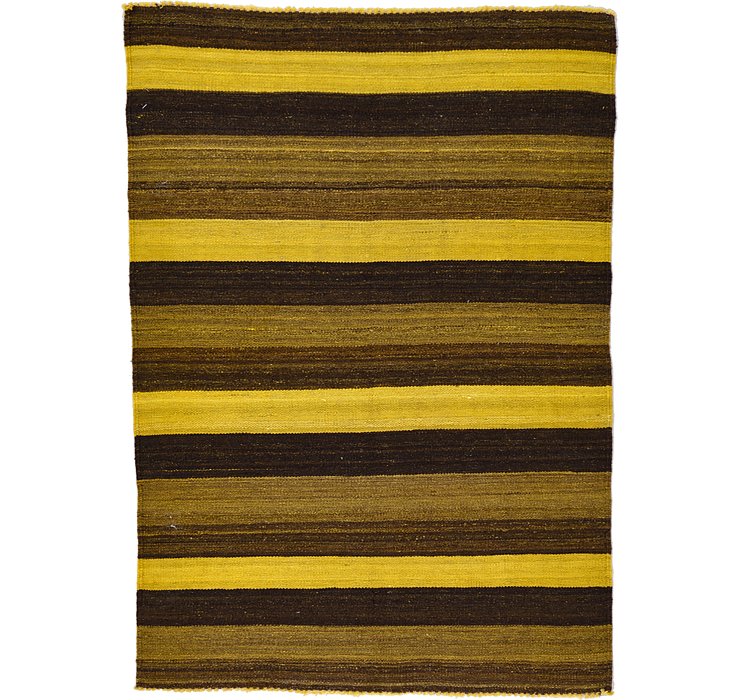 102cm x 142cm Kilim Afghan Rug