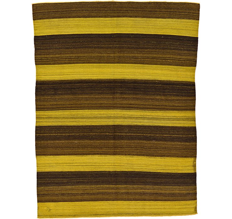 5' 1 x 6' 10 Kilim Afghan Rug