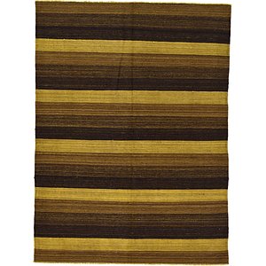 5' 2 x 6' 10 Kilim Afghan Rug