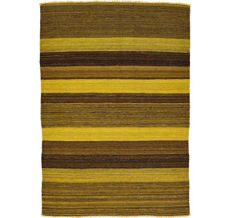 3' 5 x 4' 10 Kilim Afghan Rug