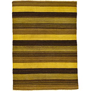 Unique Loom 3' 6 x 4' 10 Kilim Afghan Rug