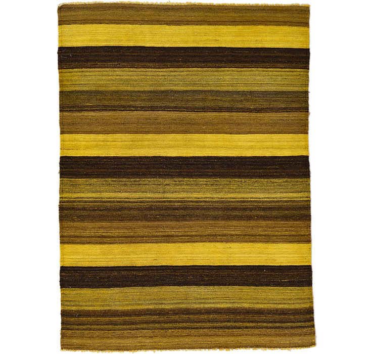 3' 6 x 4' 10 Kilim Afghan Rug