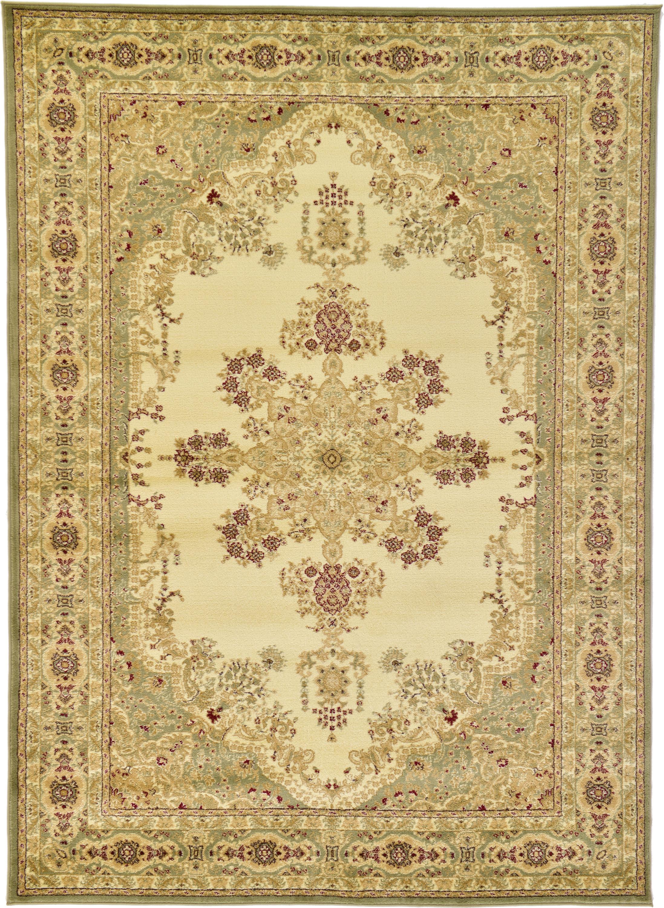 Cream 7' x 10' Classic Aubusson Rug eSaleRugs
