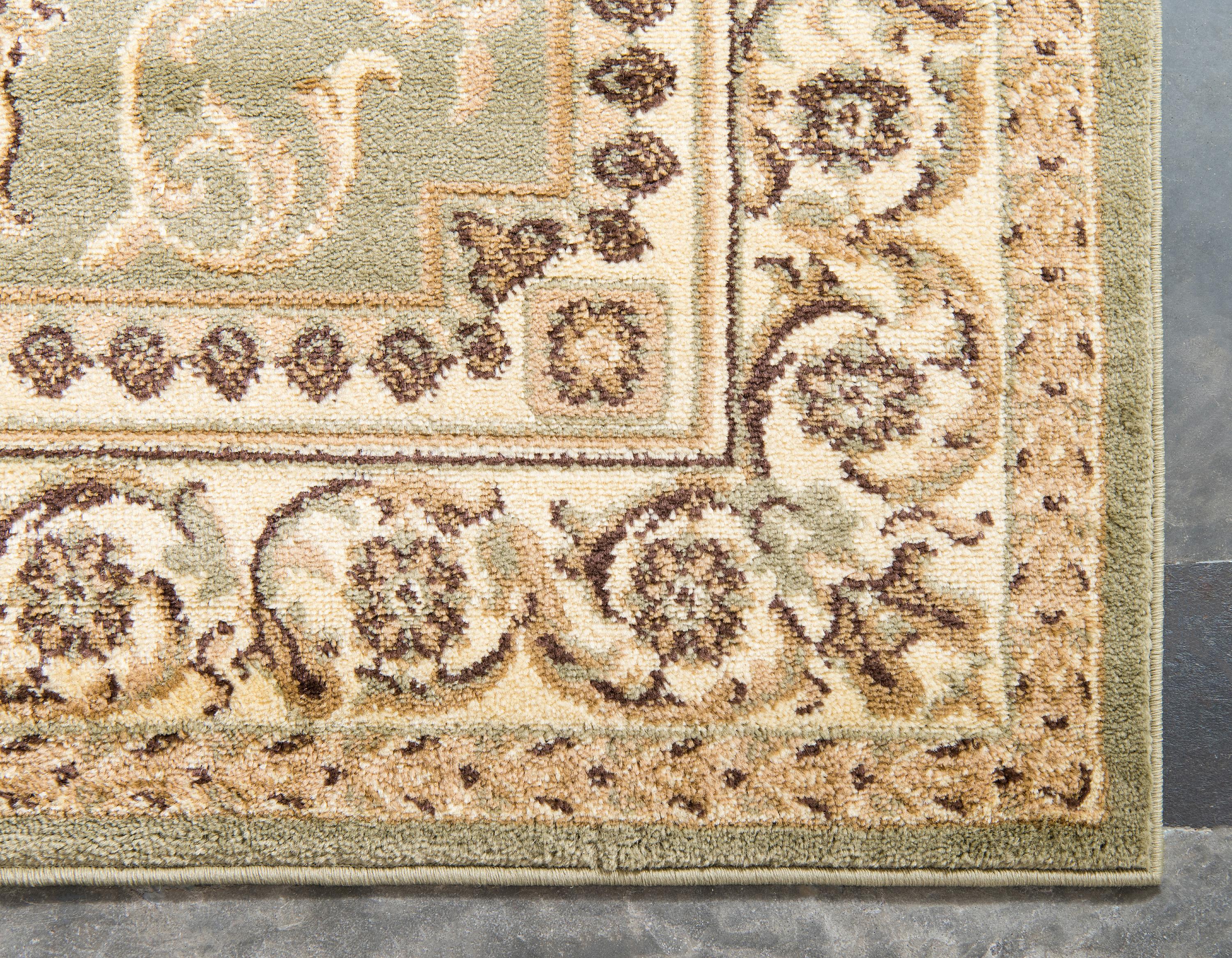 Light Green 10' 6 x 16' 5 Classic Aubusson Rug eSaleRugs
