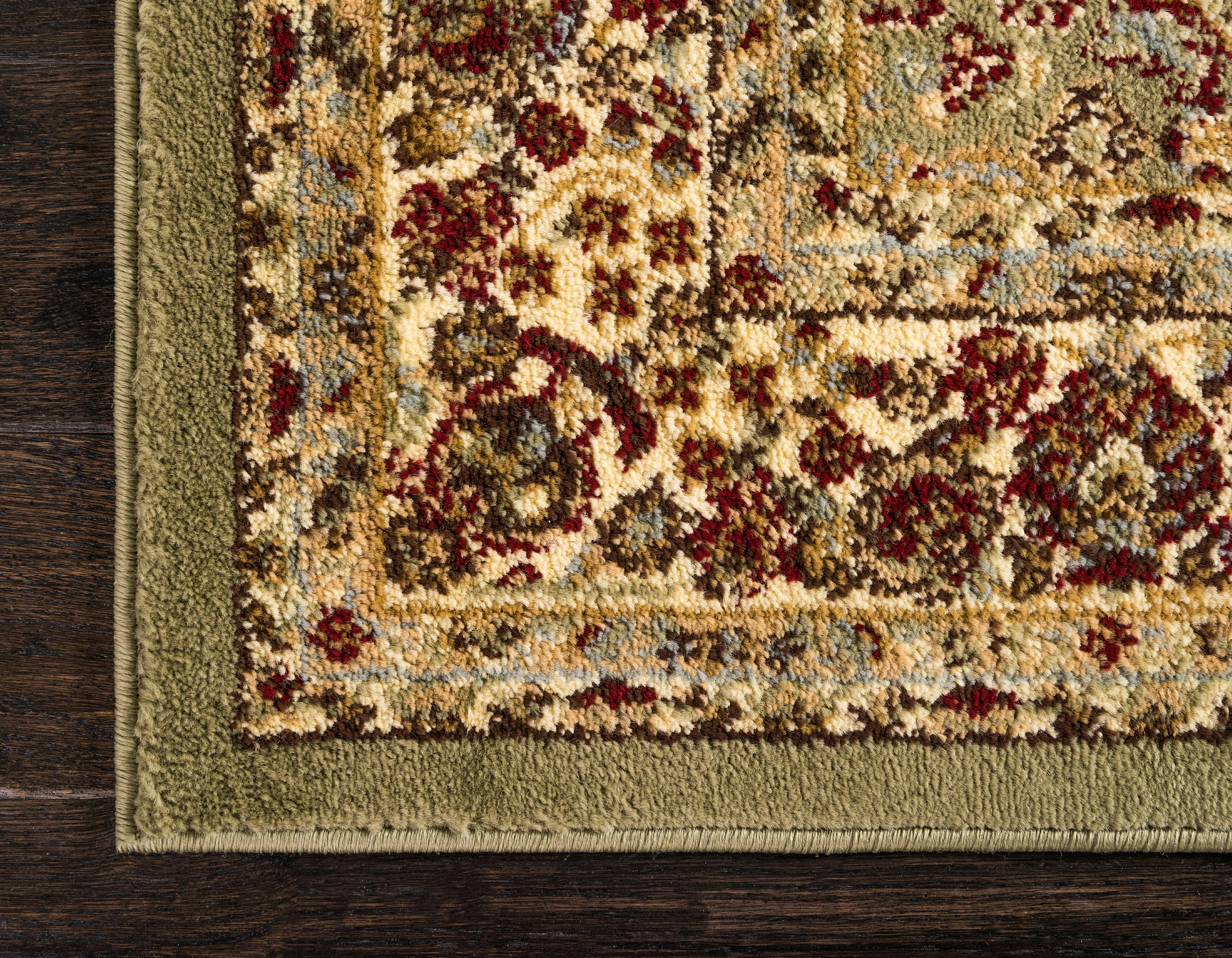 Light Green 3' 3 x 5' 3 Classic Agra Rug Rugs.ca