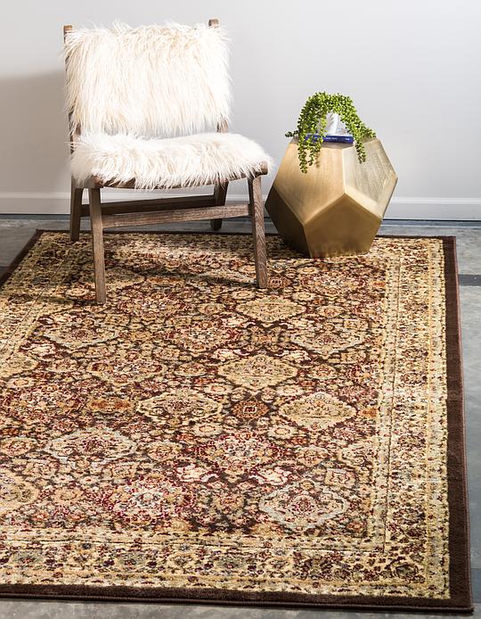 Brown 9 X 12 Classic Agra Rug Area Rugs Irugs Uk