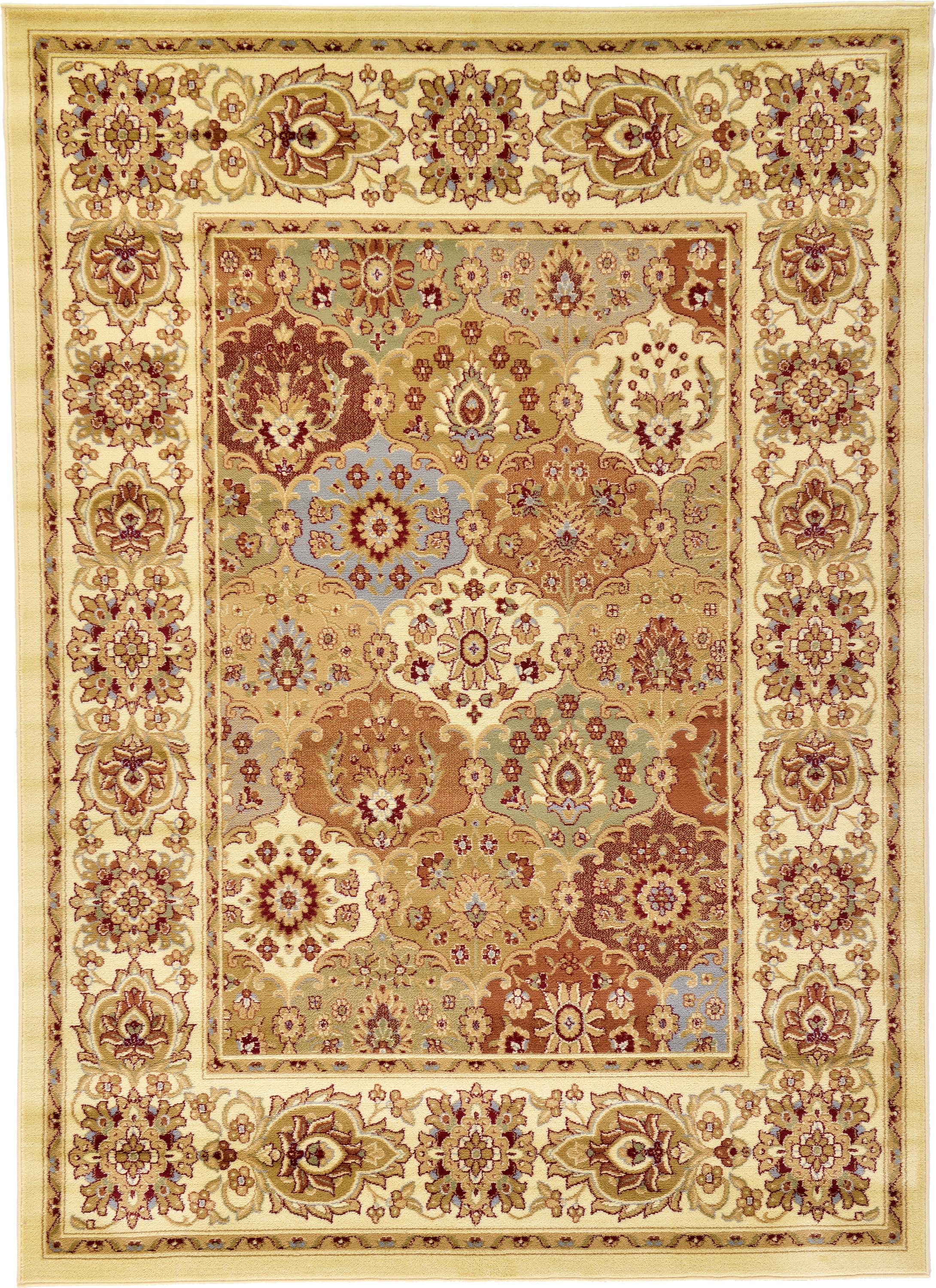 Cream 7' x 10' Classic Agra Rug eSaleRugs