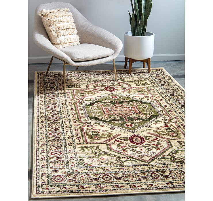 5' x 8' Heriz Design Rug