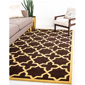 Unique Loom 4' x 6' Trellis Rug