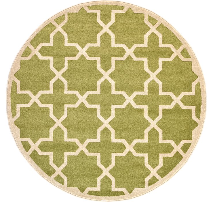 6' x 6' Trellis Round Rug