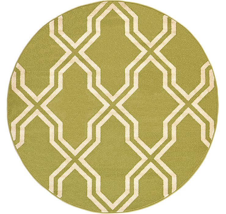6' x 6' Trellis Round Rug