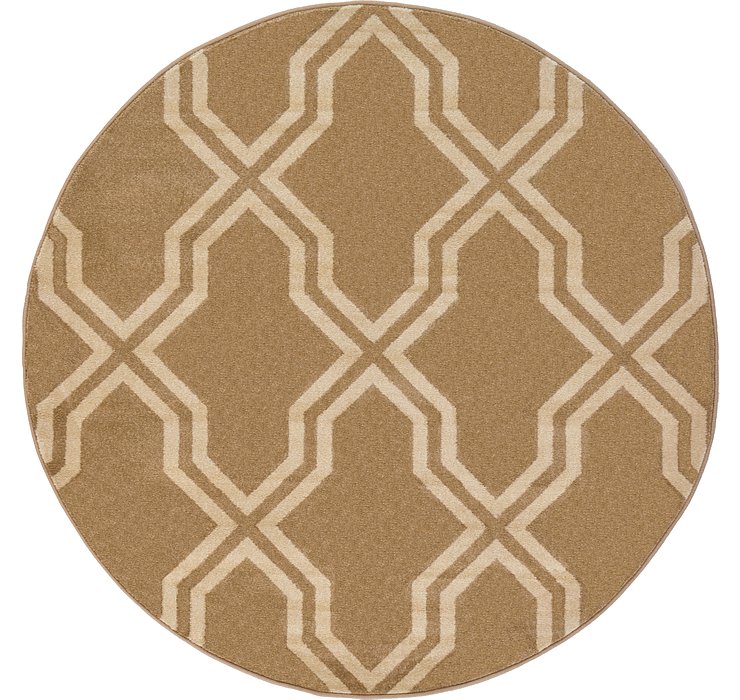 6' x 6' Trellis Round Rug