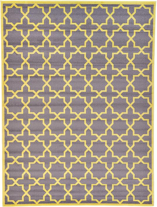 Gray 9' x 12' Trellis Rug Area Rugs eSaleRugs