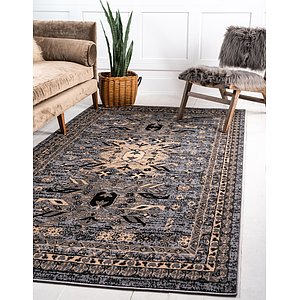 9' 10 x 13' Heriz Design Rug