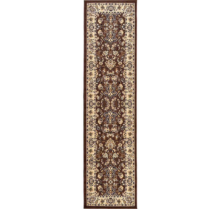 2' 7 x 10' Kashan Design Runner Rug