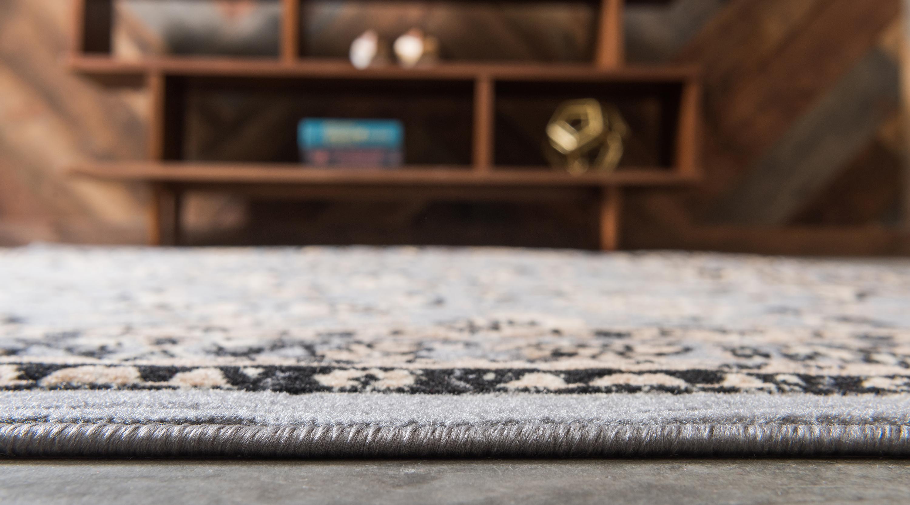 Gray 8' x 10' Kashan Design Rug eSaleRugs