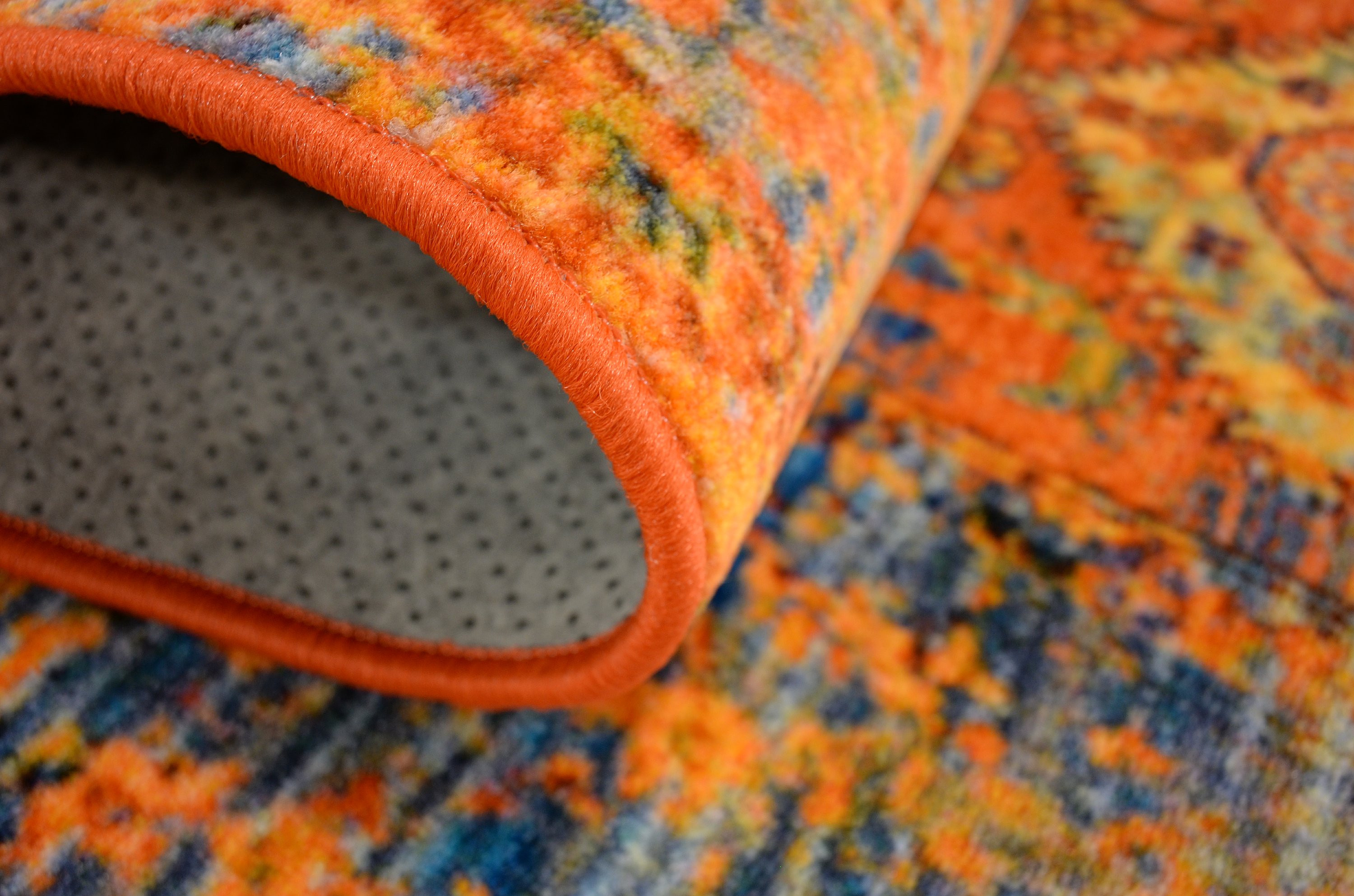 Orange 5' x 8' Eclat Rug Area Rugs eSaleRugs