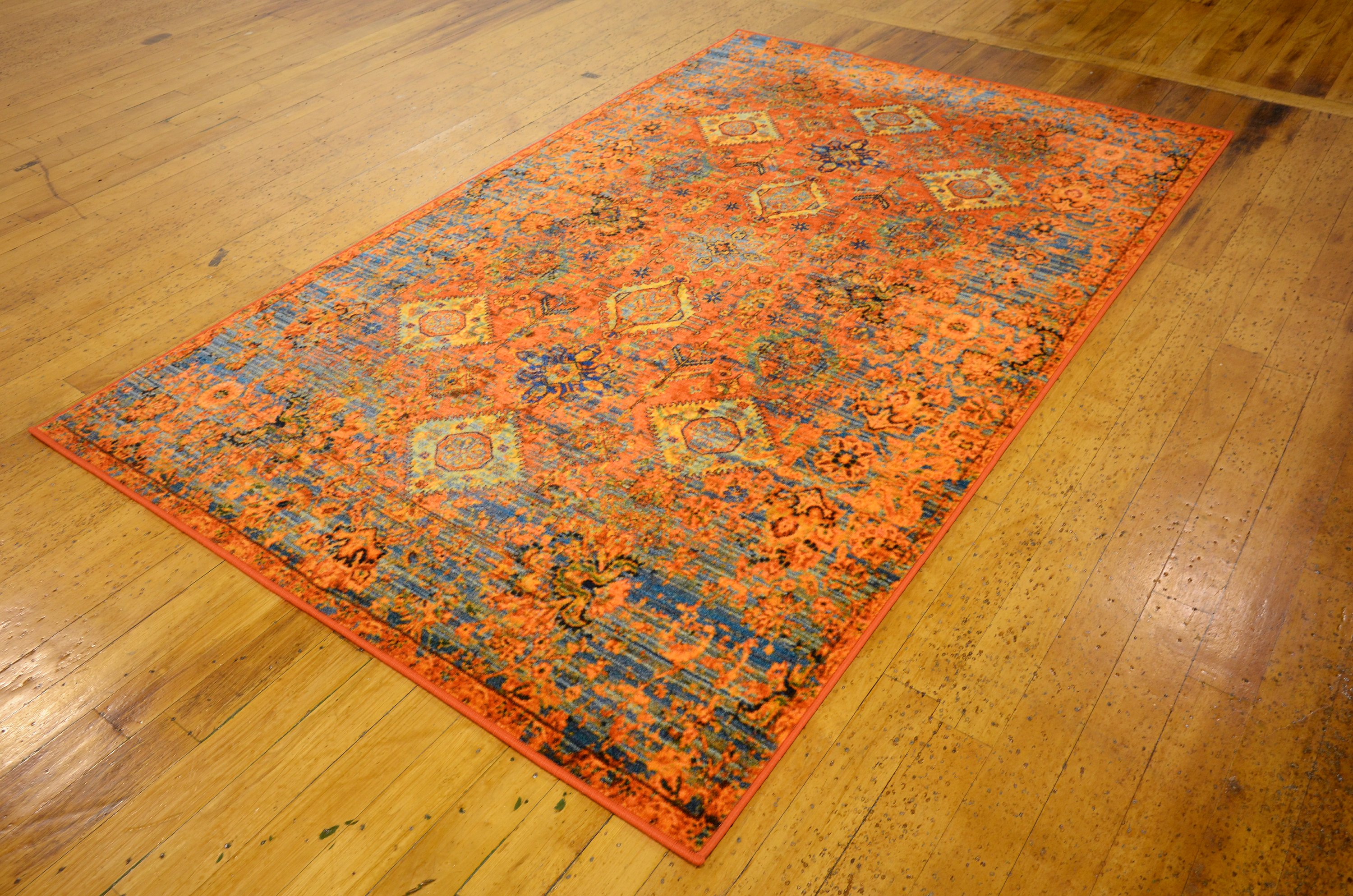 Orange 5' x 8' Eclat Rug Area Rugs eSaleRugs