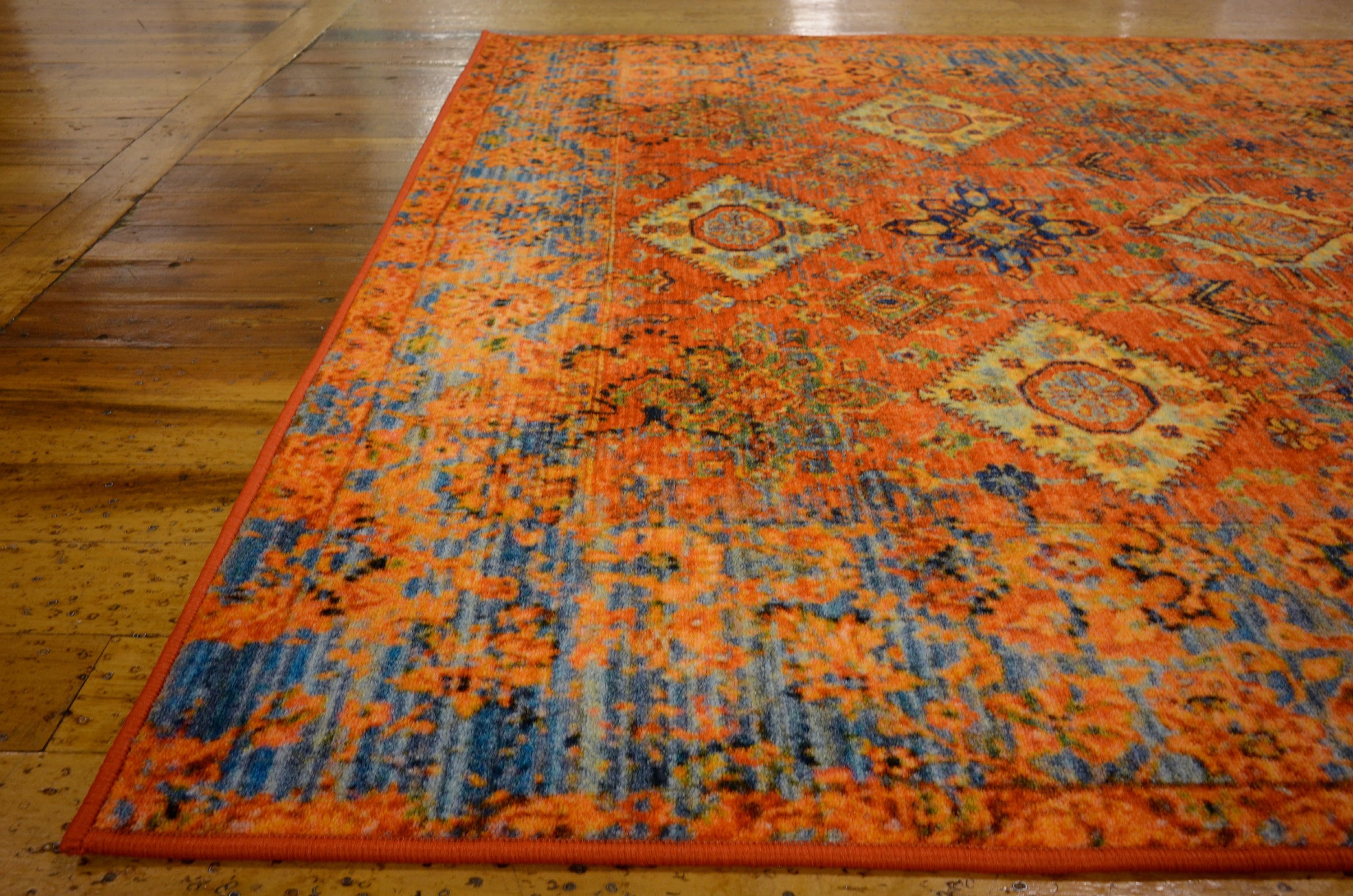 Orange 5' x 8' Eclat Rug Area Rugs eSaleRugs