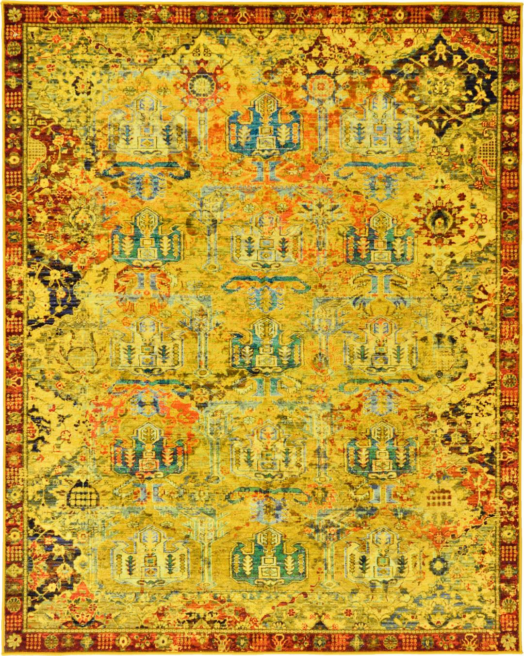 Gold 8' x 10' Eclat Rug Area Rugs eSaleRugs