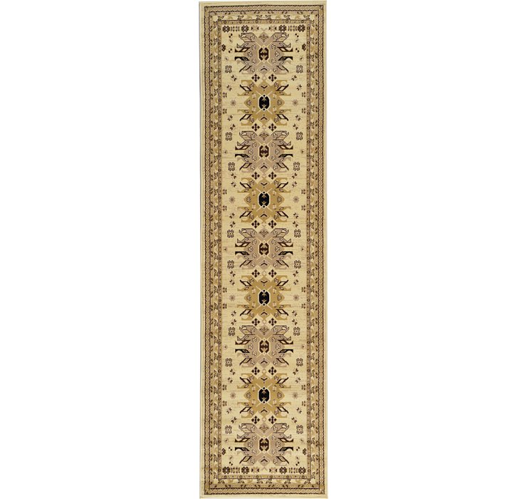 Unique Loom 2' 7 x 10' Taftan Runner Rug