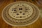 8' x 8' Heriz Design Round Rug thumbnail image 2