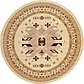 8' x 8' Heriz Design Round Rug thumbnail image 1
