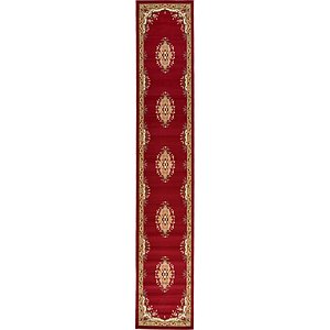 90cm x 500cm Mashad Design Runner Rug