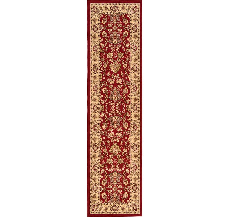 2' 7 x 10' Kashan Design Runner Rug