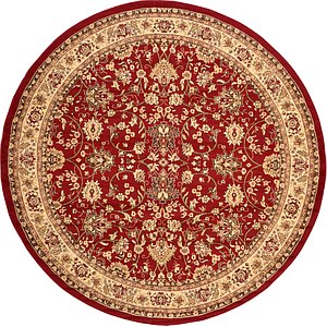 245cm x 245cm Kashan Design Round Rug