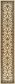 90cm x 500cm Kashan Design Runner Rug thumbnail image 1
