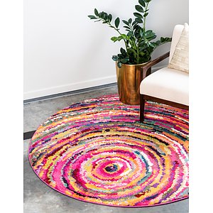 8' x 8' Casablanca Round Rug
