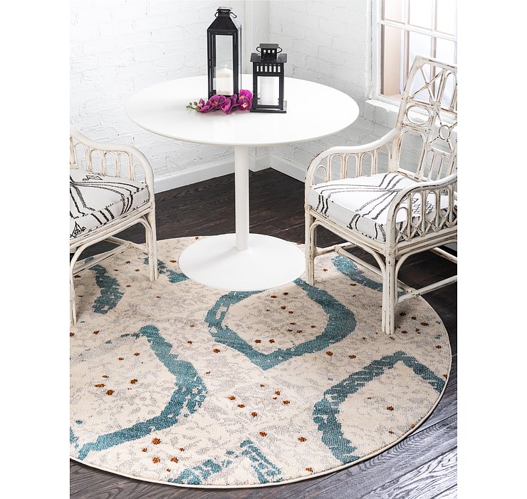 8' x 8' Casablanca Round Rug