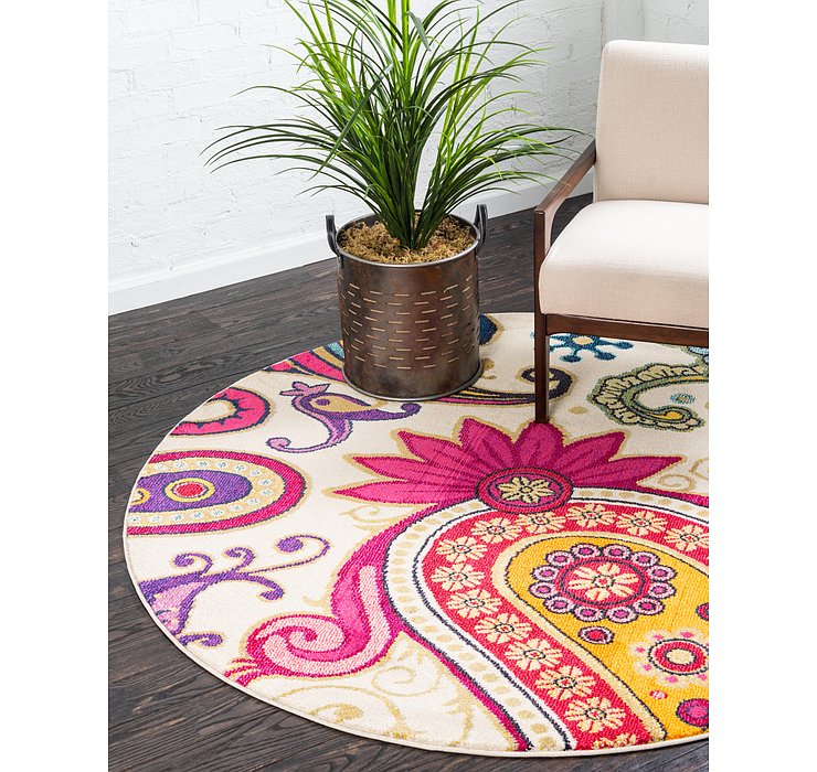 8' x 8' Casablanca Round Rug