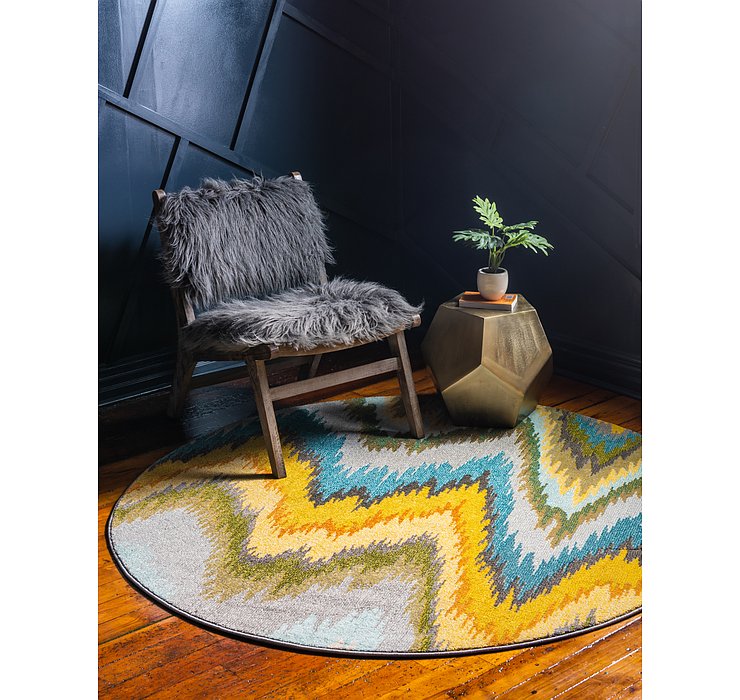 6' x 6' Casablanca Round Rug