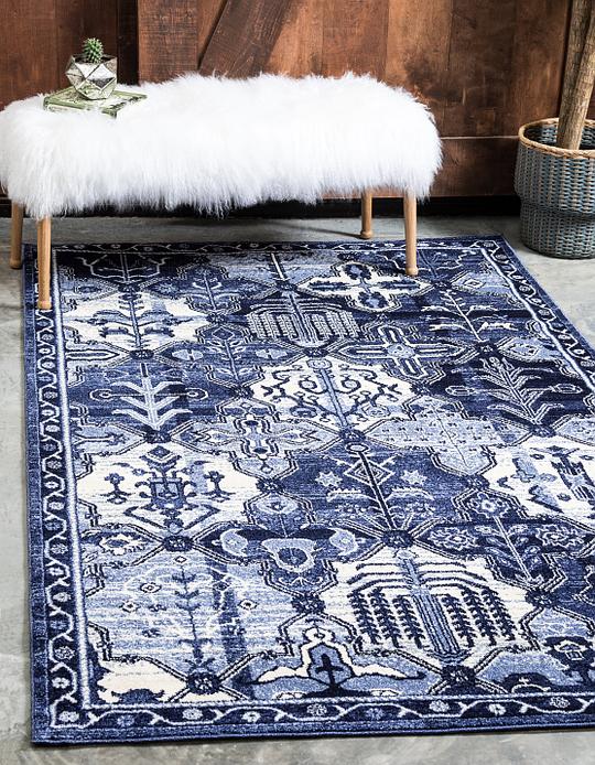 Blue 5' x 8' Vista Rug Area Rugs eSaleRugs