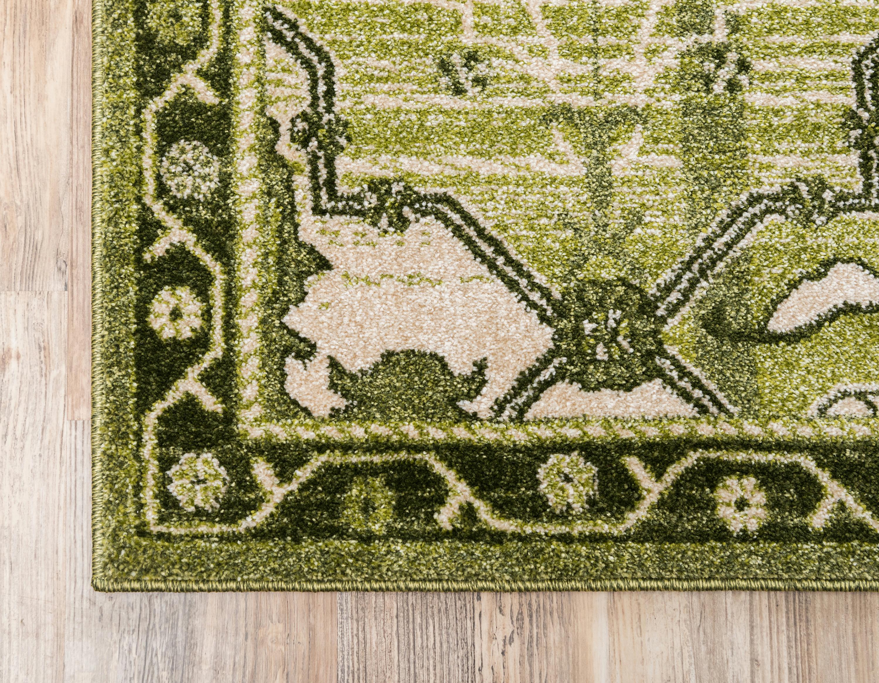 Green 3' 3 x 5' 3 Vista Rug Area Rugs Rugs.ca