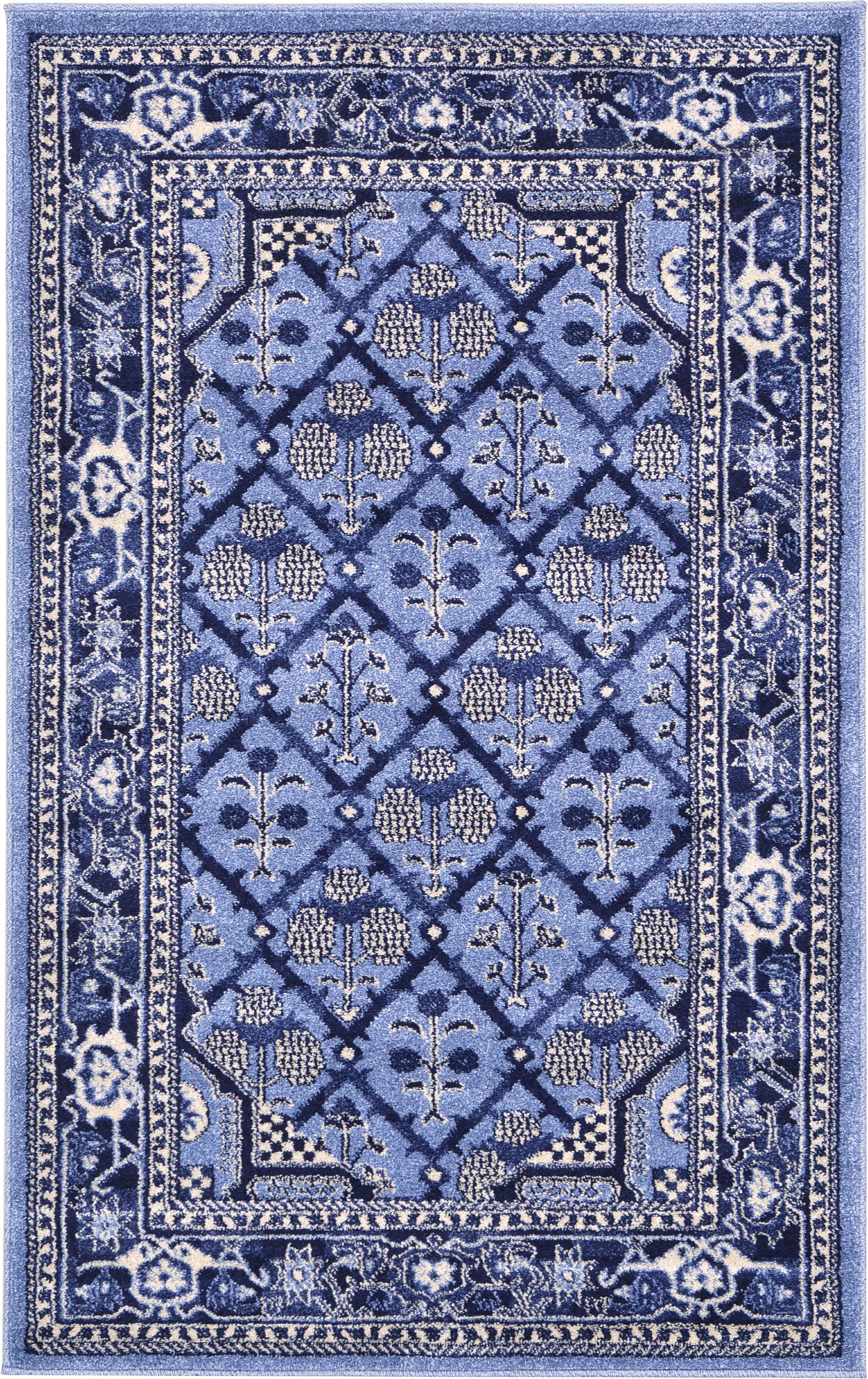Blue 3' 3 x 5' 3 Vista Rug iRugs UK