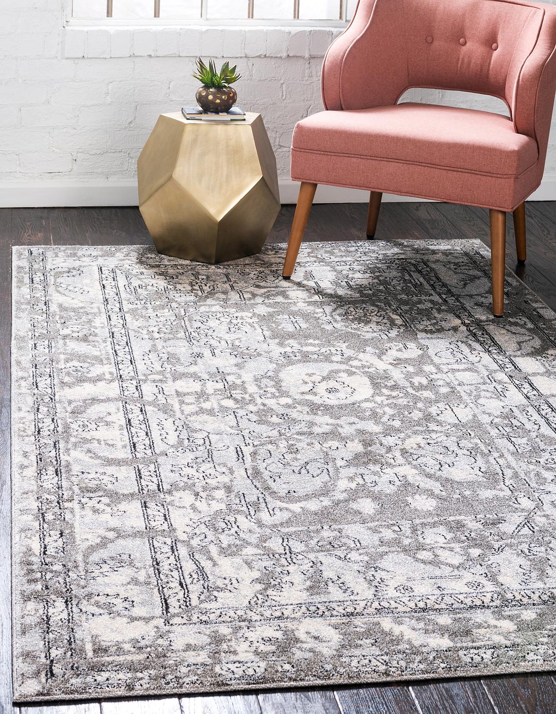 Gray 5' x 8' Vista Rug iRugs UK